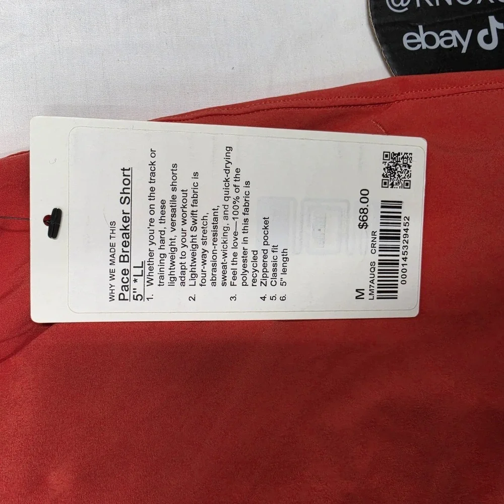 Lululemon Pace Breaker Short 5